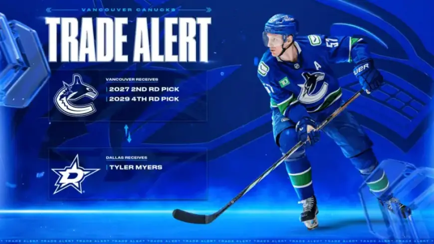 Canucks Secure 2nd and 4th Round Picks in Dallas Trade
