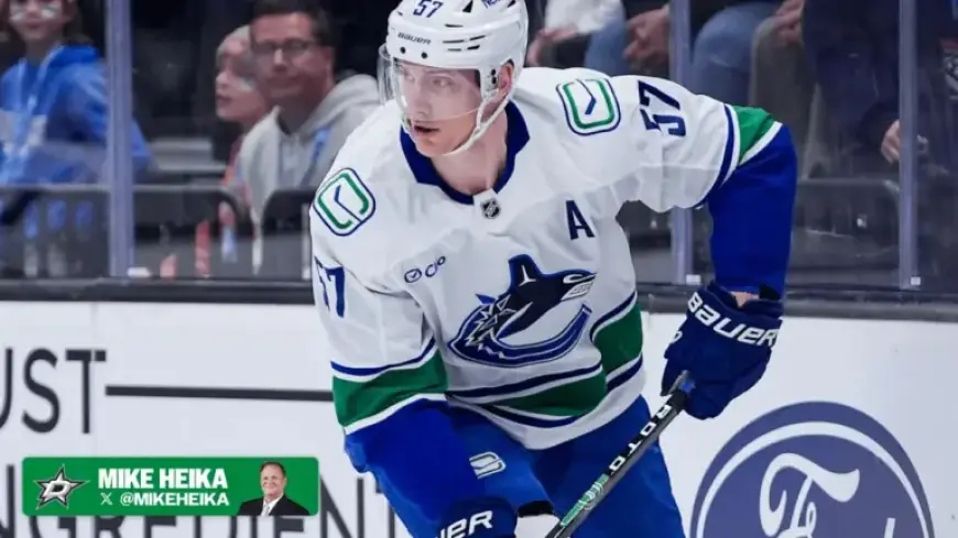 Stars Bolster Defense, Acquire Tyler Myers at Trade Deadline from Vancouver