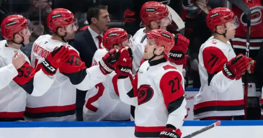 Ehlers’ Hat Trick Secures Hurricanes’ Victory Over Canucks