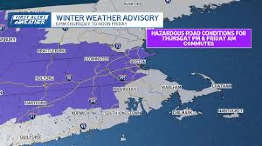 Weather Forecast Snow Storm to Bring Messy Commutes Across New England