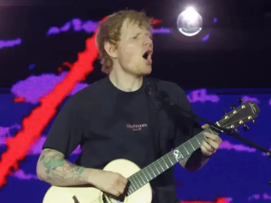 Ed Sheeran Arrives in Adelaide, Promises Memorable Performance