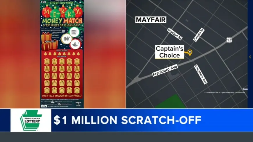 Pa Lottery: Two Separate $1 Million Scratch-Off Wins Spotlight Retailer Bonuses and Big Payout Choices