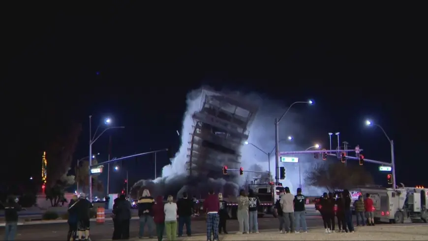 Eastside Cannery Implosion Draws Crowds Despite Owner Saying Event Was Closed