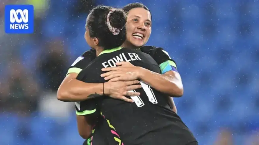 Iranian Players Sing National Anthem, Salute Before Matildas Clash Live