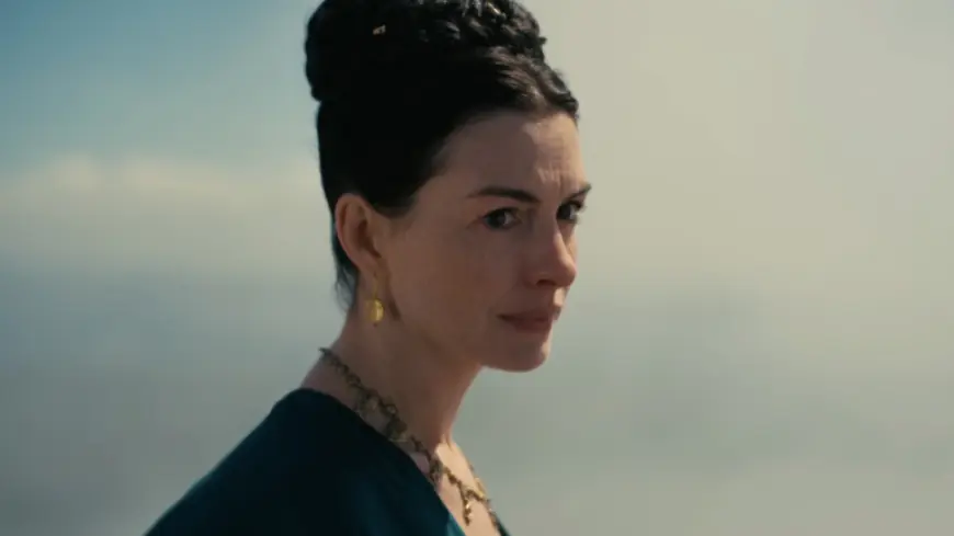 Anne Hathaway Stays Immersed in Character on ‘The Odyssey’ Set