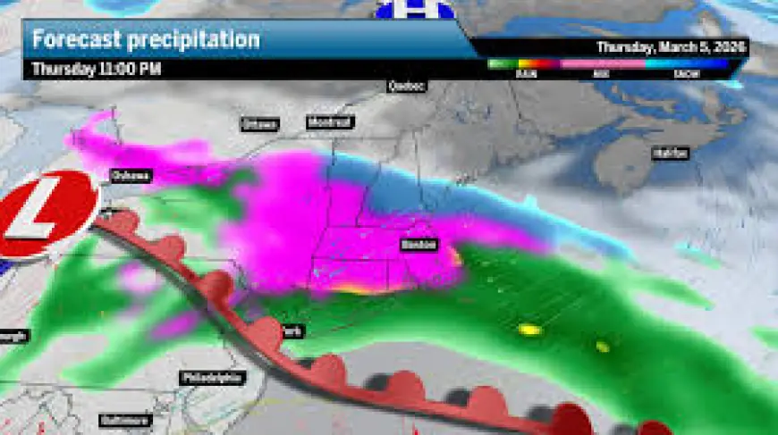 Boston Weather Forecast: Another Messy Storm Moves Into New England Thursday Afternoon