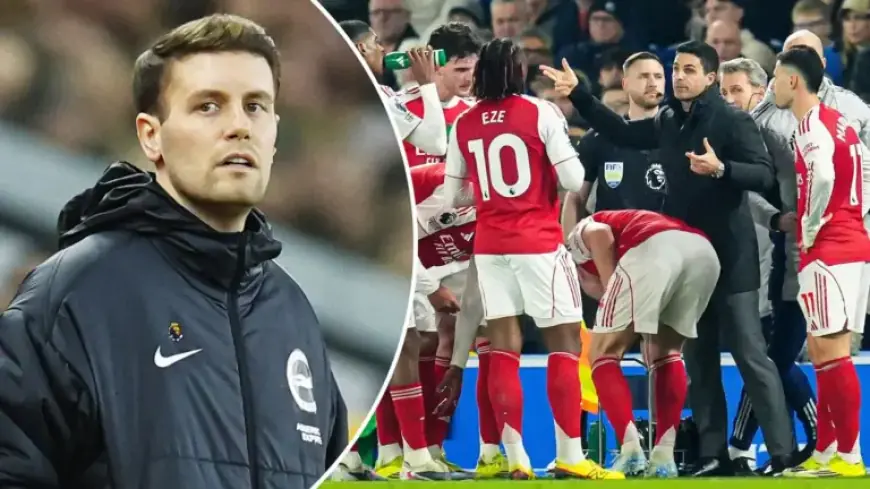 Fabian Hurzeler Criticizes Arsenal’s Time-Wasting Despite Above-Average Playtime