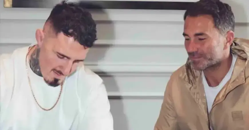 UFC Heavyweight Champion Tom Aspinall Joins Eddie Hearn for Promising Future