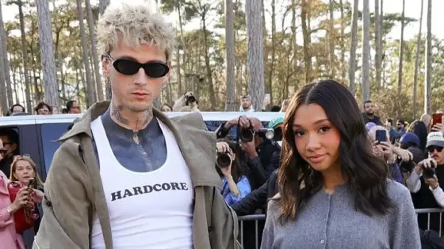 Machine Gun Kelly and Daughter Casie Shine as Duo at Paris Fashion Week
