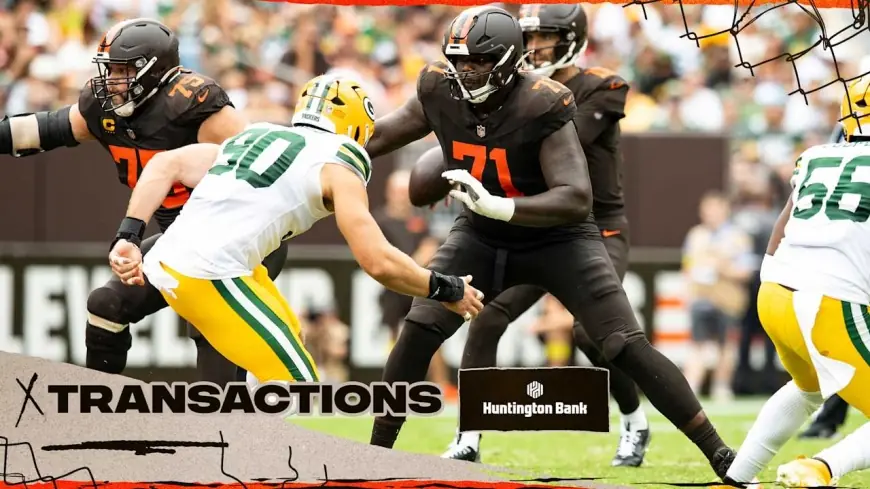 Zaire Franklin Cited as Browns Cut Cornelius Lucas, Raiders Unveil 2026 Staff and Texans Post Transactions