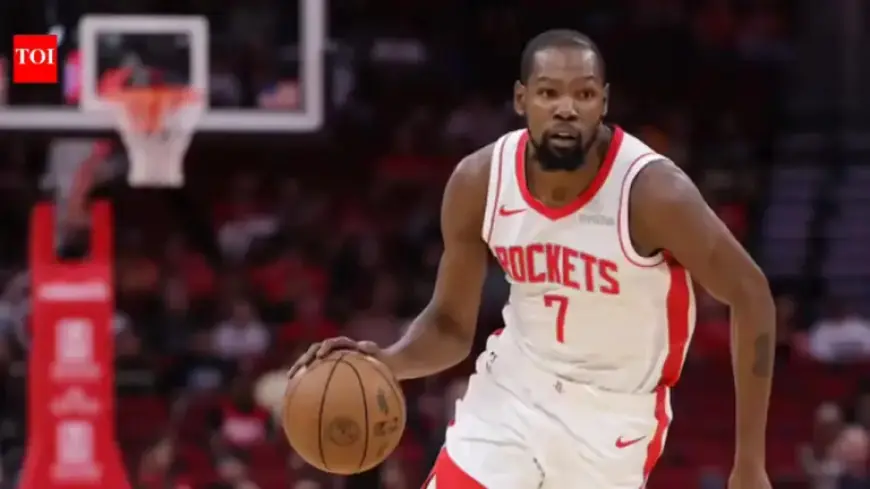 Kevin Durant’s Status Tonight Against Warriors: Latest Update on Rockets Star