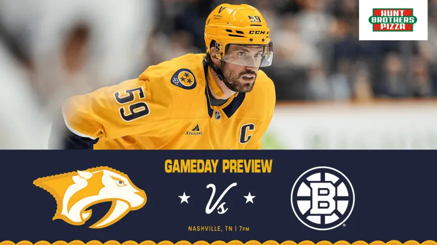 GAME DAY: Bruins Vs Predators — Final Tune-Up Before the Trade Deadline