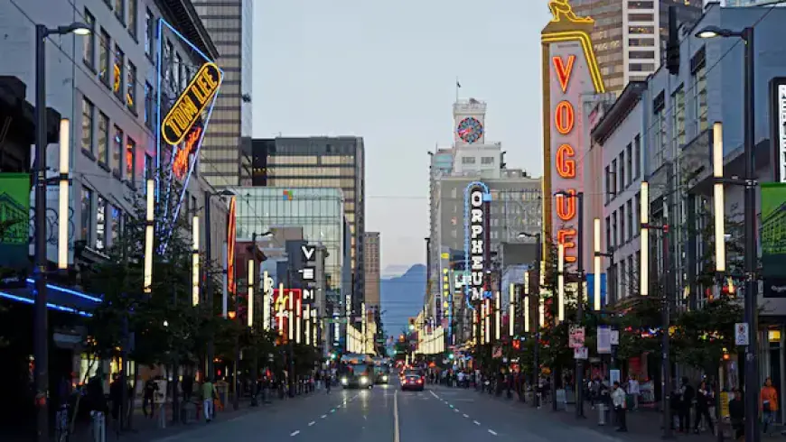 Granville Street in Vancouver Goes Pedestrian-Only for FIFA World Cup