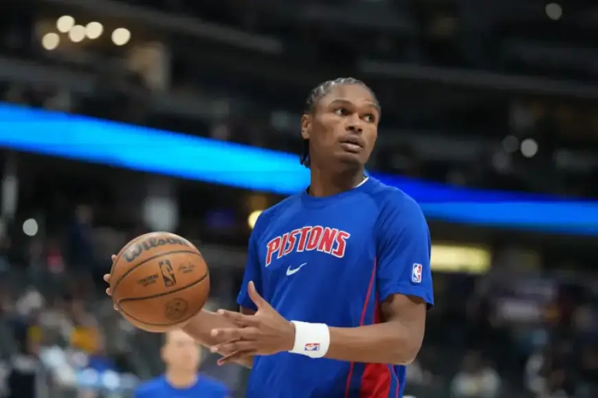 Pistons’ Key Defender Leaves Early in Spurs Game