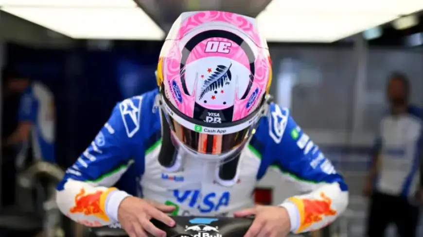 Liam Lawson Hits the Formula 1 Track in Melbourne