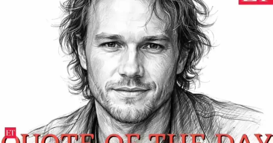 Heath Ledger’s Insight: Embrace Self-Doubt with Every New Role