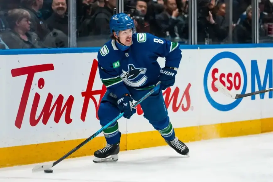 Canucks Trade Conor Garland to Blue Jackets for Two Draft Picks