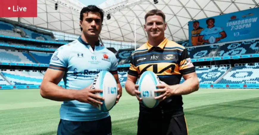 Super Rugby LIVE: Suaalii Injured Pre-Game for Waratahs vs Hurricanes