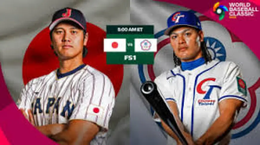Japan Vs Chinese Taipei: How U.S. viewers should plan for an early World Baseball Classic opener