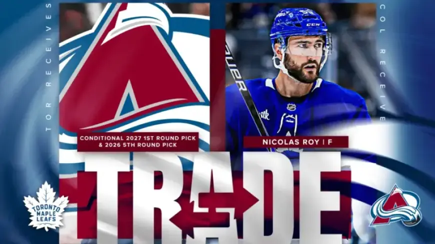 Colorado Avalanche Secure Nicolas Roy in Key Acquisition