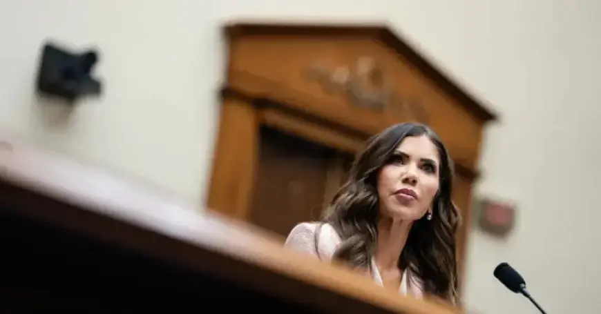 Trump Replaces Noem with Oklahoma Senator in Key Decision