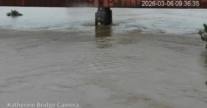 Twin Tropical Lows Flood NT and North Queensland with Torrential Rain