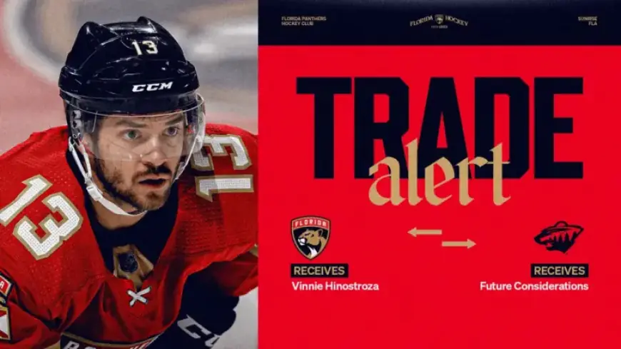 Florida Panthers Secure Forward Vinnie Hinostroza for Roster Boost