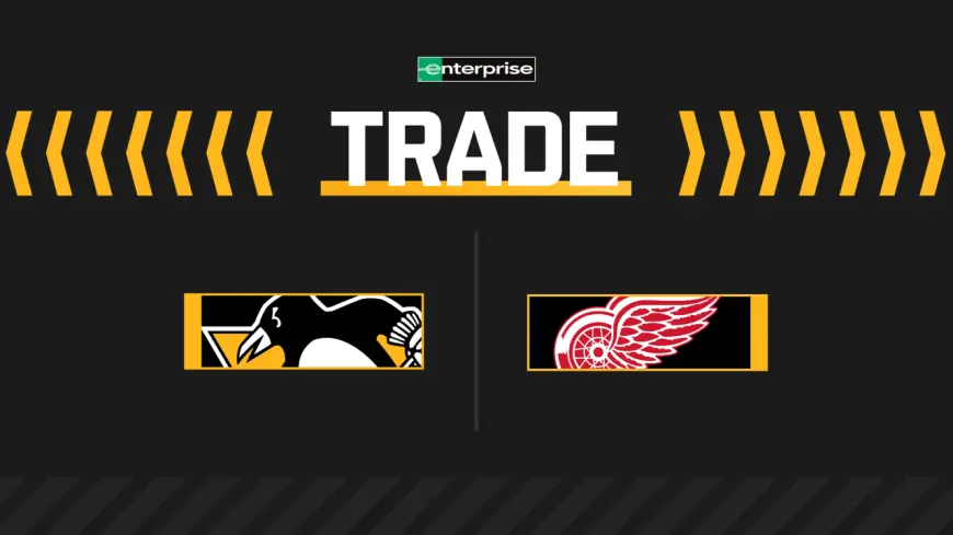 Penguins Acquire Forward Elmer Soderblom from the Red Wings for a 2026 Third-Round Pick