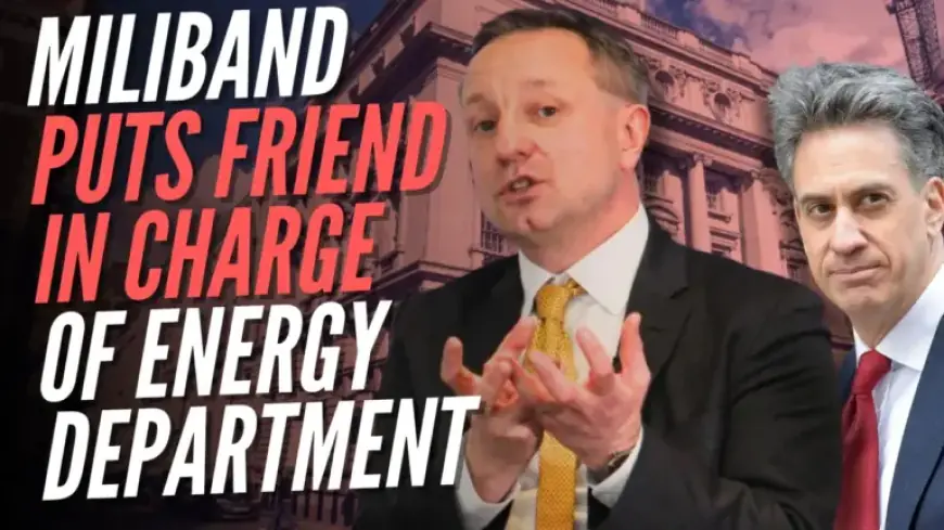 Miliband Selects Ofgem Chief as New DESNZ Permanent Secretary