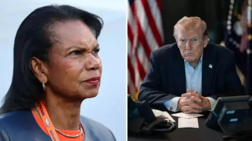 Condoleezza Rice Calls on Trump to Resolve Iran Conflict Permanently