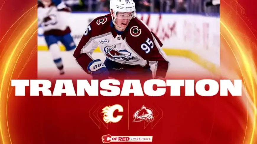 Flames Secure Victor Olofsson, Max Curran, Draft Picks from Colorado