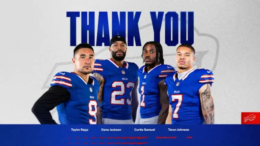 Buffalo Bills Cut Veteran CB Taron Johnson, Three More Before Free Agency