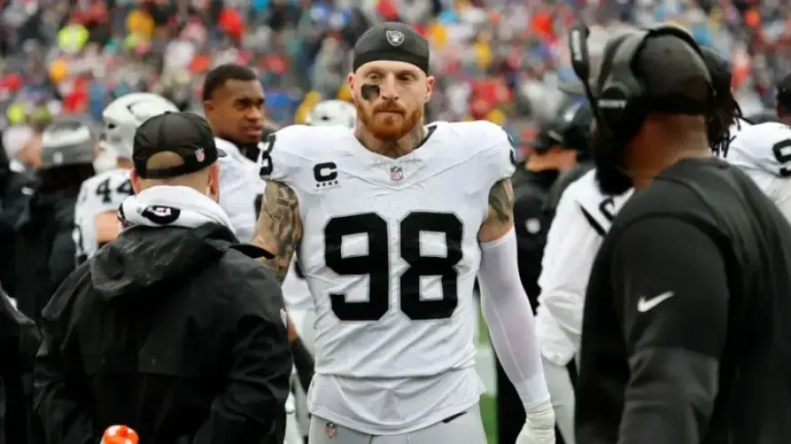 Raiders Trade Maxx Crosby to Ravens for Two First-Round Picks