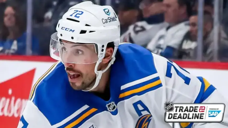 Blues Trade Faulk to Red Wings for Holl, 2026 Draft Picks