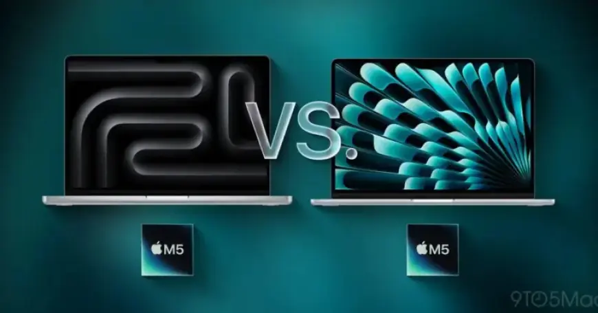 Comparing M5 14″ MacBook Pro and M5 13″ MacBook Air