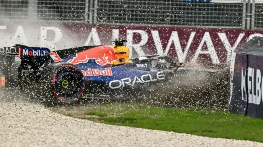 Max Verstappen Crashes Out During Australian Grand Prix Qualifying