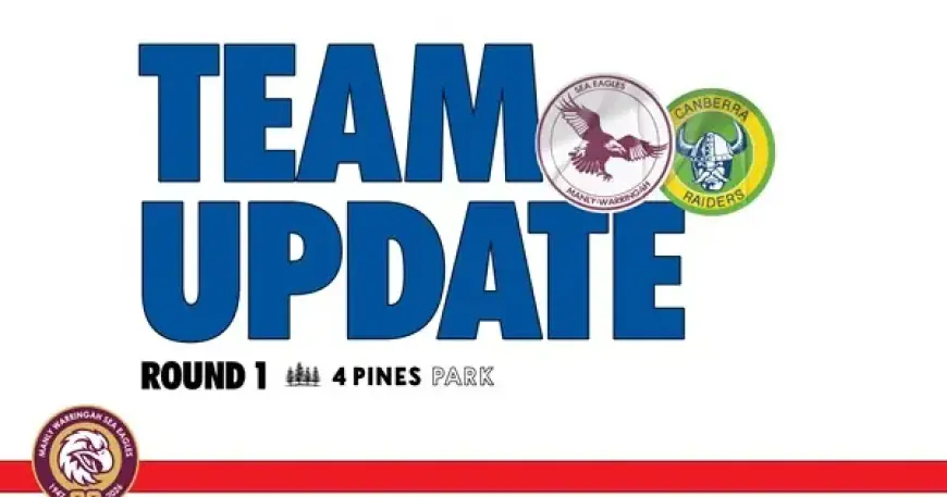 NRL Round 1: Team Roster Announced for Clash with Raiders
