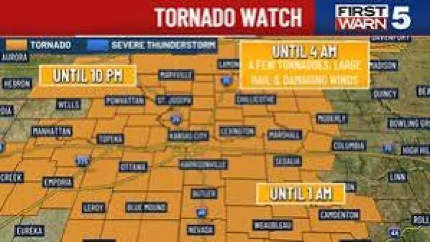 Tornado Warning Kansas City could be issued as final round of storms arrives