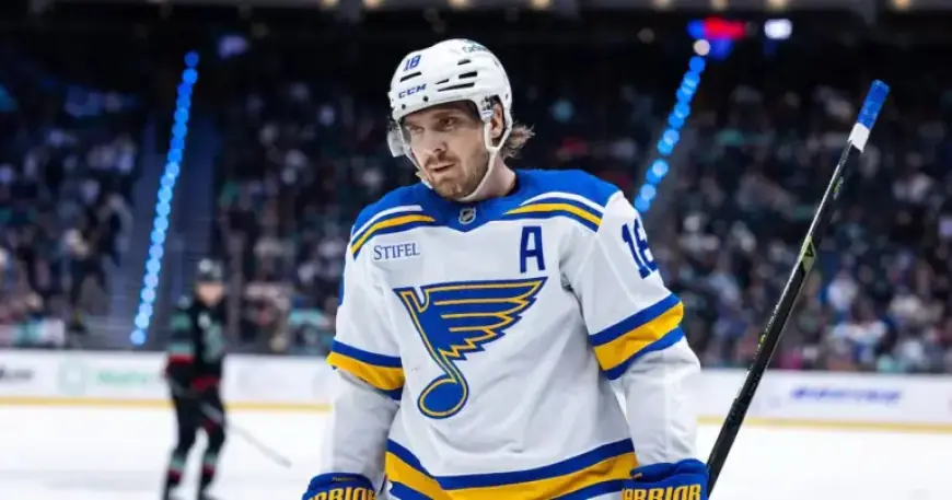 Thomas Propels Blues to Overtime Victory Against Sharks with Two Goals