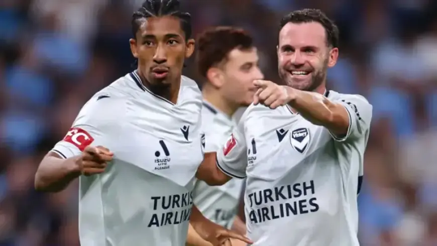 Juan Mata Stuns with Spectacular Free-Kick Goal for Melbourne Victory