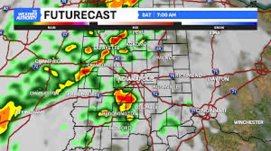 Indianapolis Weather: Weekend to Start With Rain and Thunderstorms