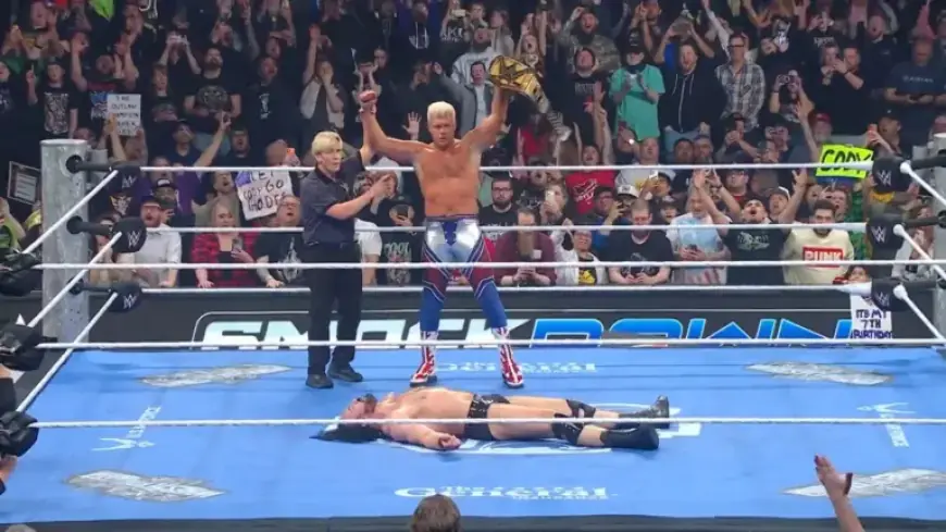 Cody Rhodes Reclaims Undisputed WWE Championship, Defeats Drew McIntyre on SmackDown