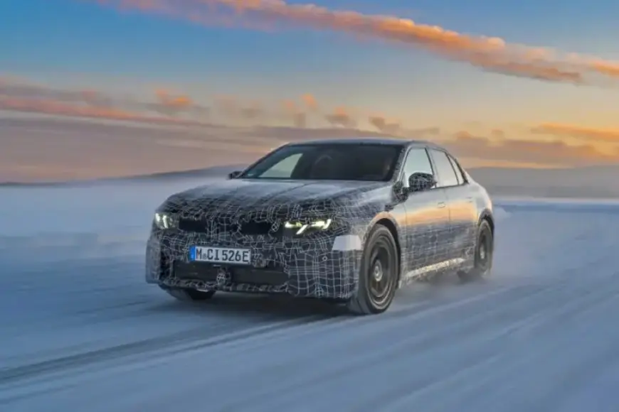 “BMW i3’s Quantum Leap: Dynamic Testing in Arctic Circle’s Ice and Snow”