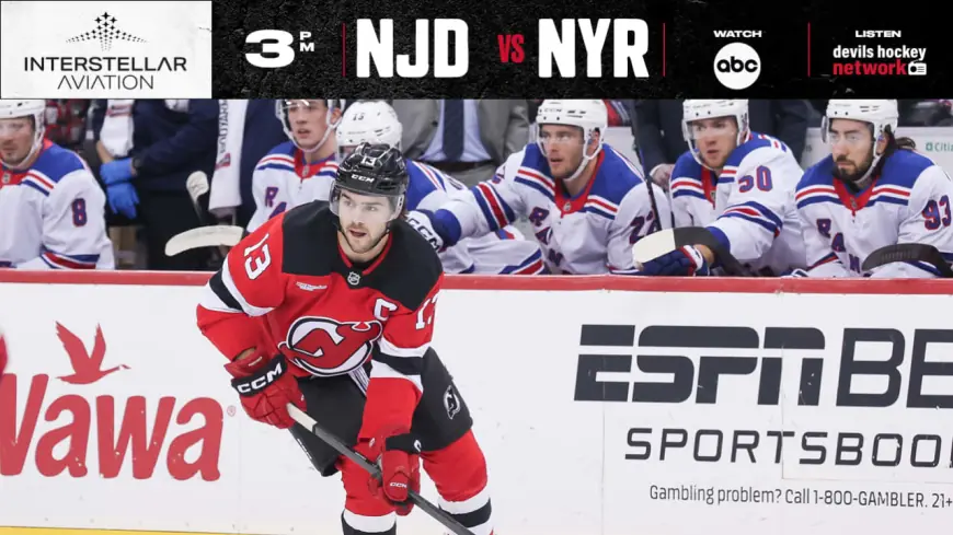 Rangers Vs Devils: Devils Host First Hudson River Rivalry Meeting as Season Enaches Final 20-Game Stretch