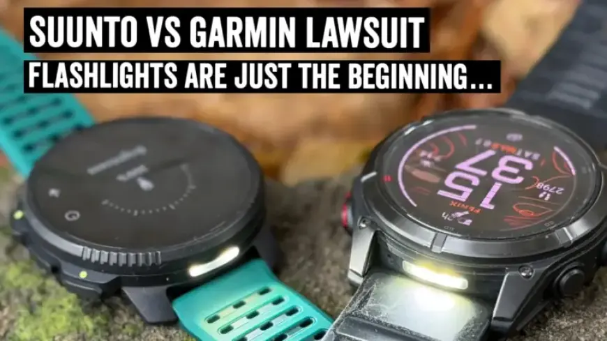 Garmin Countersues Suunto in Escalating Legal Dispute