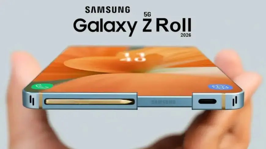 Samsung Galaxy Z Roll 5G Eliminates Screen Crease Concerns