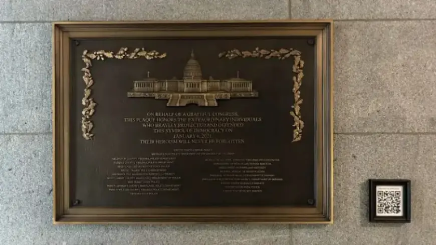 Capitol Unveils Long-Awaited January 6 Memorial Plaque