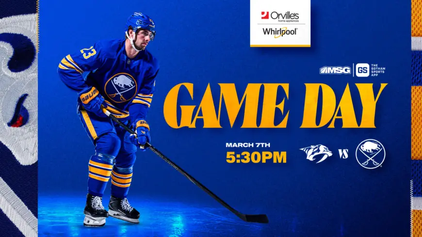 Predators Vs Sabres: How to Watch, Lineup Notes, and Game Day Storylines