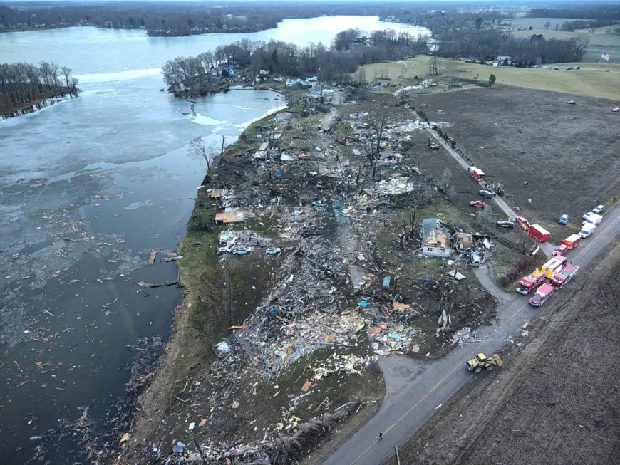 Union City Michigan Tornado Update — Sunday, March 8: 8 Dead Across Heartland, Tornado Watch Expands East