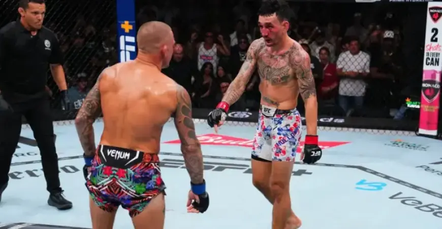 Max Holloway Reveals Passion for Iconic ‘Point Down’ Move in UFC Fights